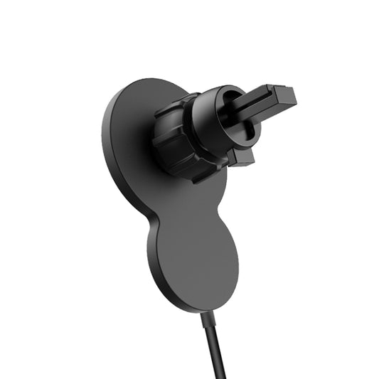 W34 Inverted Gourd-shaped Magnetic Car Wireless Charger Mobile Phone Holder