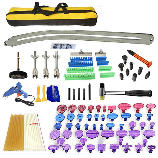 N10 117 in 1 Car Paintless Dent Removal Fender Damage Repair Puller Lifter, 117 in 1 EU Plug, 117 in 1 US Plug, 117 in 1 UK Plug, 117 in 1 Cigarette Lighter Plug