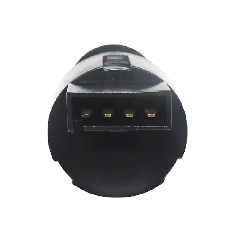 ATV ignition key switch 4-pin connector with black circular housing