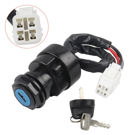 Motorcycles Ignition Key Switch for Yamaha YFM400/YFM450/YFZ450, For Yamaha YFM400/YFM450/YFZ450