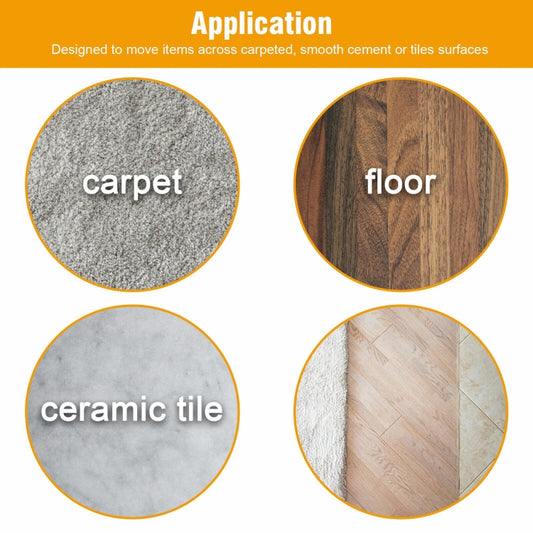 32 in 1 25mm Round Table Chairs Non-slip Foot Mat, 32 in 1 25mm