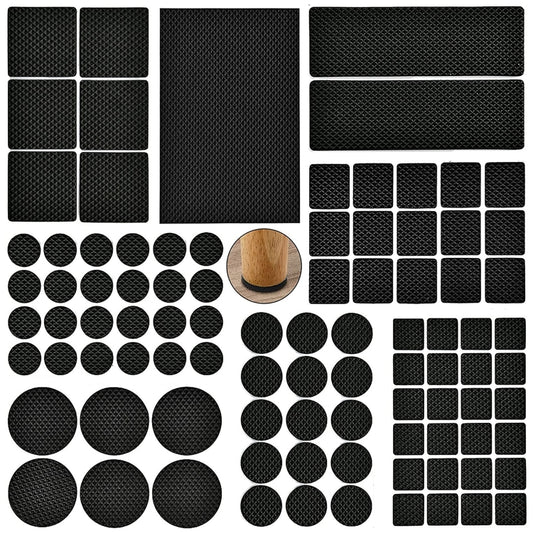 95 in 1 EVA Self Adhesive Anti Slip Furniture Leg Pads Set, 93PCS/Set
