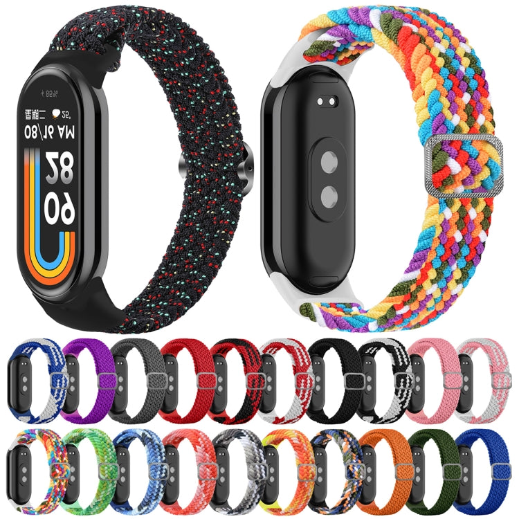 Adjustable Nylon Braided Elasticity Watch Band, For Xiaomi Mi Band 8