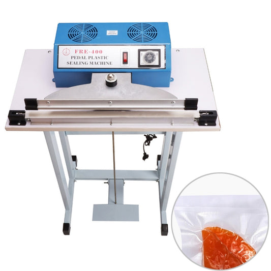 Pedal Type Sealing Machine Heat Shrinkable Film Cutting Machine Plastic Bag Sealer, EU Plug, Model 300, Model 400, Model 500, Model 600, Model 700