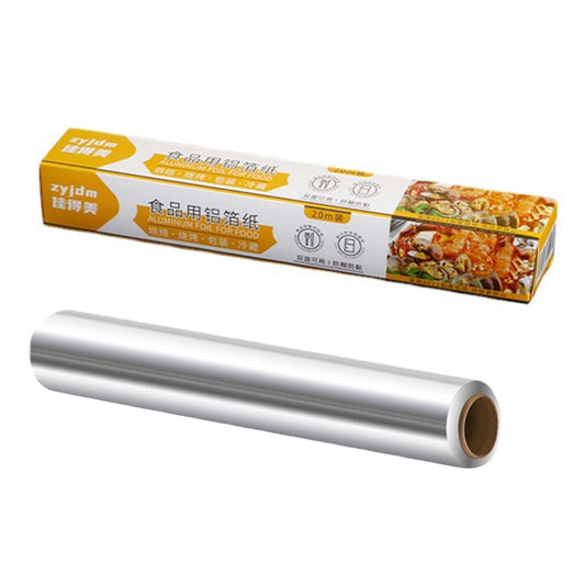 Thickened BBQ Tin Foil Baking Aluminum Foil, 30cmx5m, 30cmx10m, 30cmx20m