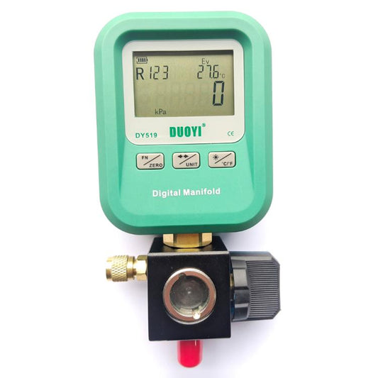 DUOYI DY519 Digital Manifold Gauge Air Conditioning Fluoride Meter, DY519