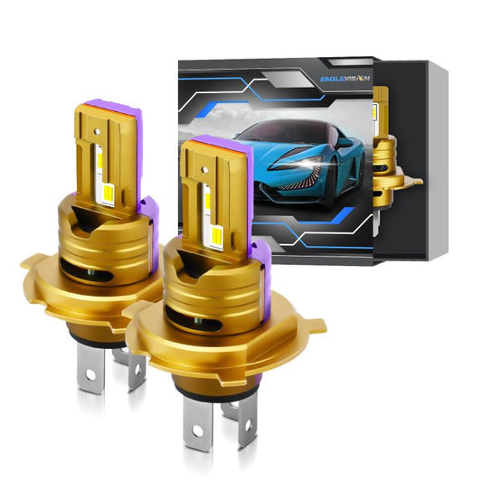 1 Pair 35W 3500LM 6500K Car LED Headlight Bulb, 9005, 9006, H1, H4, H7, H11