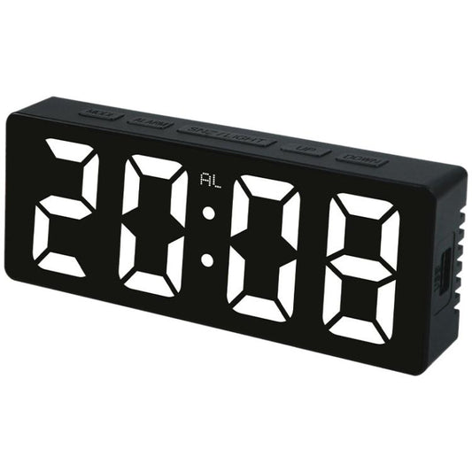 3806L Home Desktop LED Electronic Clock Perpetual Calendar Digital Alarm Clock, White, Red, Green