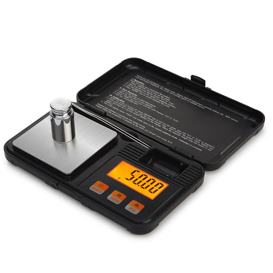 200g/0.01g High-Precision Portable Jewelry Scale Mini Electronic Scale Precision Carat Electronic Scale, 200g/0.01g