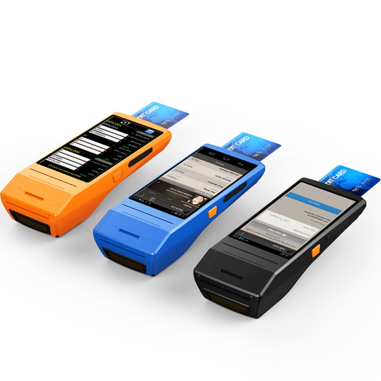 PDA-5501 Multi-function 5.5 inch IPS Screen IP65 Protection All-in-one Intelligent Terminal, Built-in Thermal Line Printer & MIC & Speaker, Support WiFi & Bluetooth & GPS