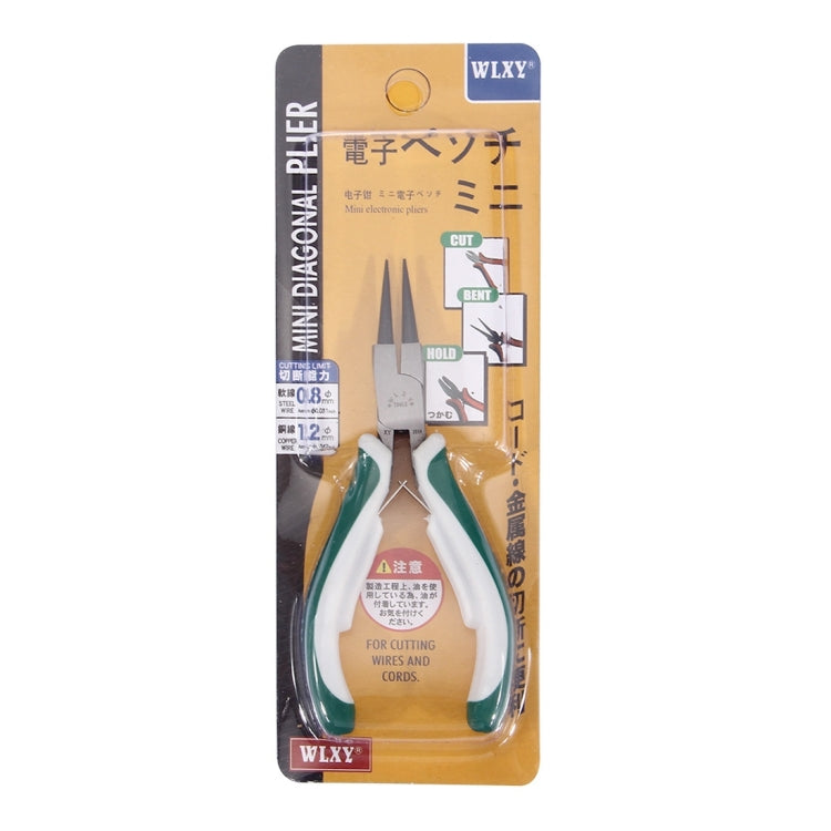 WLXY inner diagnosis pliers blister pack with green-and-white tool shown