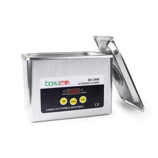 BAKU BK-2400 35W 0.8L LCD Display Ultrasonic Cleaner, AC 220V, BK-2400 35W 0.8L 220V