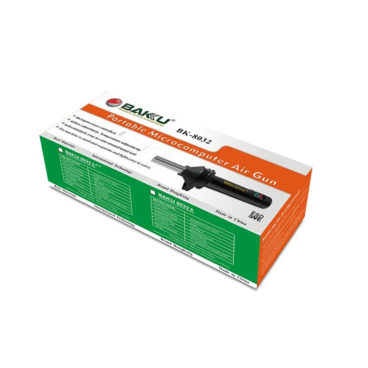 BAKU retail box for portable microcomputer air gun, BK-8032A++ model