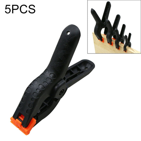 5 PCS Woodworking Photo Studio Photography Backdrop Nylon Clip Support Spring Clamp, Length: 117mm, Length: 117mm