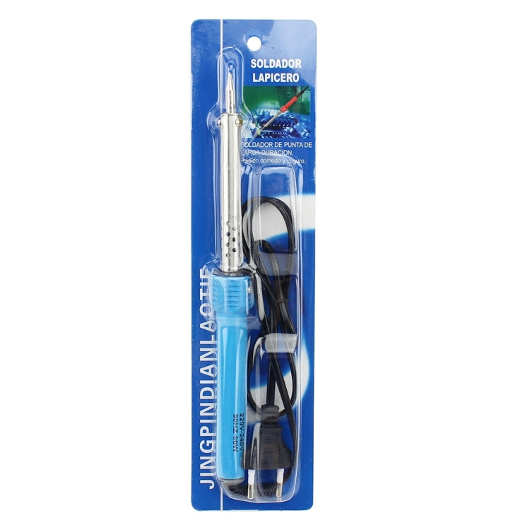JIAFA soldering iron kit blister pack with blue card and power cord