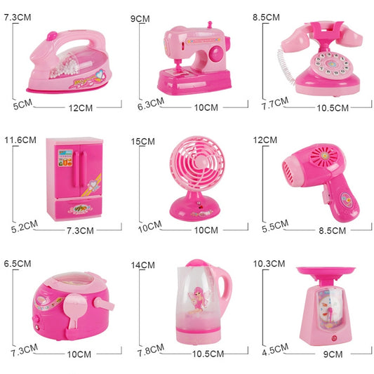Mini Electronic Scale Pretend Play Children Simulation Appliances Toys, 3667