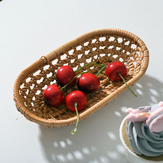 GP36 Rattan Braided Small Towel Holder Basket, Towel Holder Basket