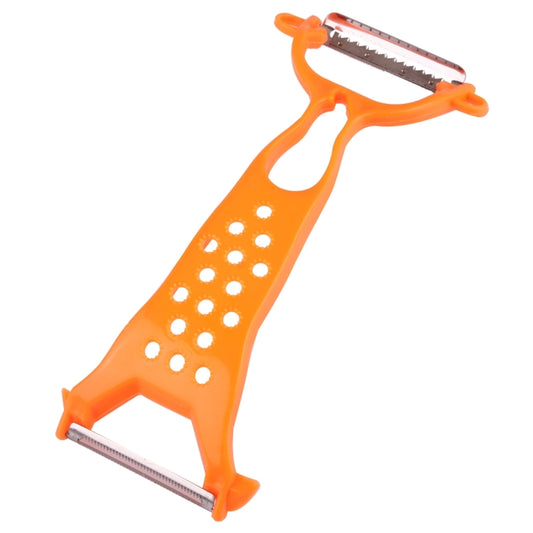 Portable Fruits and Vegetables Peeler Apple Cucumber Potato Skinner, Vegetable Cutter(Orange)