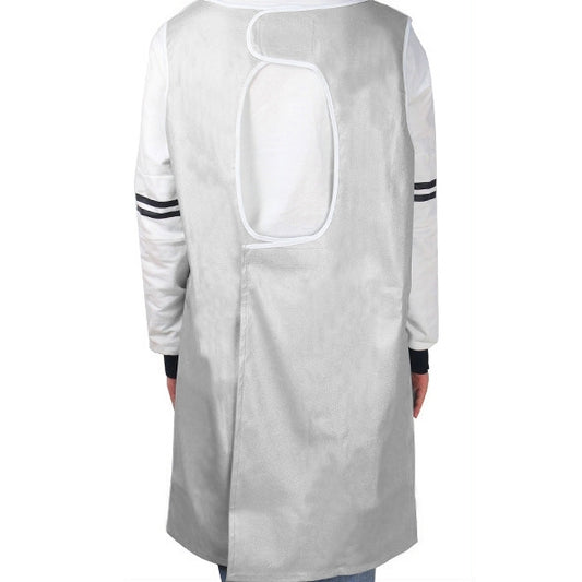 Sleeveless Pet Apron Beauty Gown Pet Grooming Beautician Smock Waterproof Clothing Pet Store Aprons,M, Length: 93cm, Size:M Color:Pink, Size:M Color:Blue, Size:M Color:Purple, Size:M Color:Silver