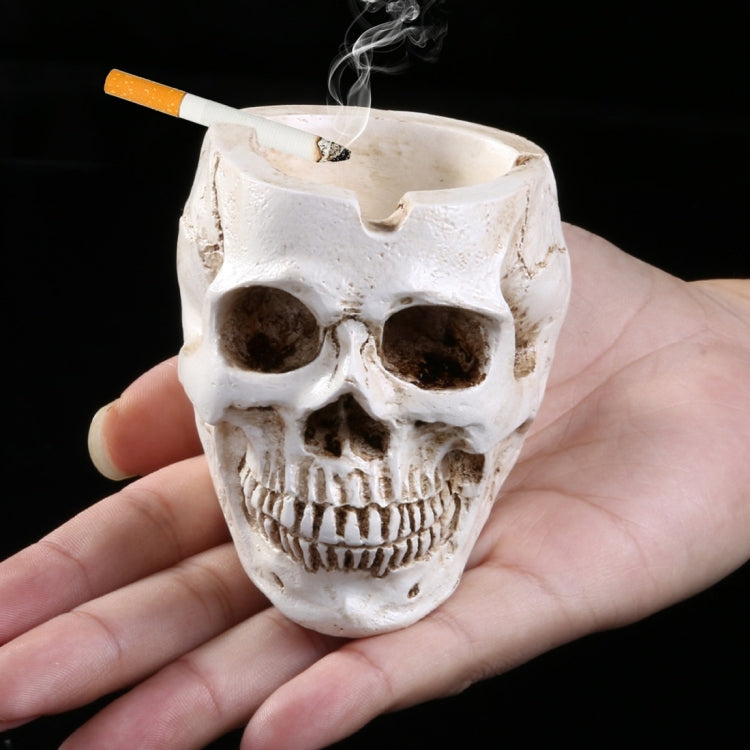 Halloween Utensils Resin Skull Ashtray Personality Home Decoration