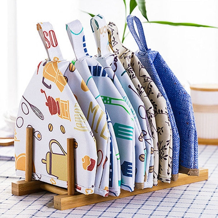 Foldable food heat preservation cover, folded blanket-style with cartoon prints
