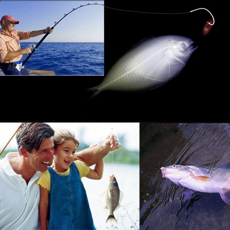 Silver-blue fishing lure with hook and lifelike body shape