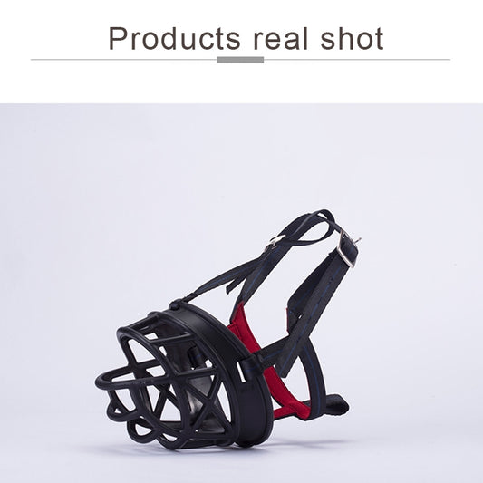 Dog Muzzle Prevent Biting Chewing and Barking Allows Drinking and Panting, Size: 6.8*6.3*7.8cm, Size: 6.8*6.3*7.8cm