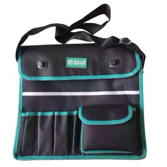 01 Type Multi-function Canvas Cloth Thickening Electrician Belt Pouch Maintenance Tools Shoulder Bag Convenient Tool Bag, Canvas Cloth Tool Bag