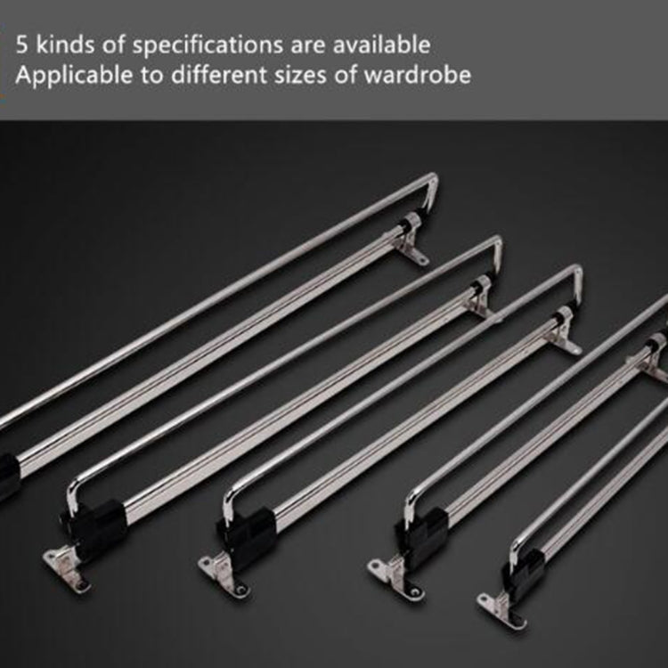 Telescopic Rail Pull-Out Wardrobe Clothes Hanger(40cm), 40cm