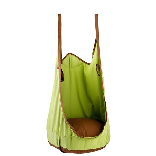 Adult and Children All-cotton Canvas Swing Outdoor Swing Frame Hanging Hammock, Size: 55*75*145cm, Random Color Delivery, Door Frame Horizontal Bar Installation