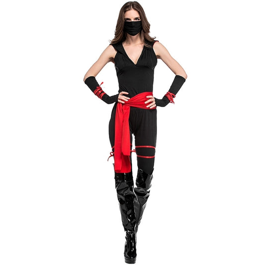 Halloween Woman Warrior Cosplay Pirate Costume Role Play Black Cosplay Cloth Costumes, XL, Chest: 80-100cm, Waistline: 74-85cm,, Size: XL
