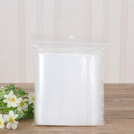 100pcs/pack PE Self Sealing Clear Zip Lock Packaging Bag, 7cm x 11cm, Custom Printing and Size are welcome, 7*11cm
