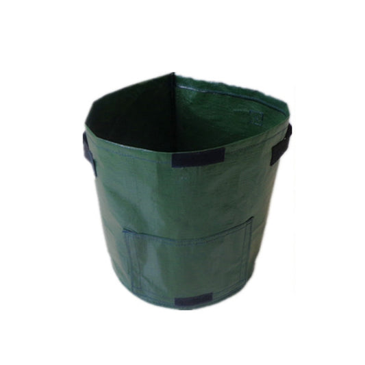 2 PCS 7 Gallons Potato Planting PE Bags Woven Fabric Bags Cultivation Garden Pots Vegetable Planting Bags Grow Bags Farm Garden Supplies, Green, Black, Orange, Yellow
