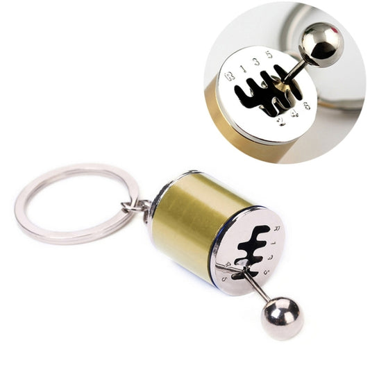 Six-speed Manual Shift Gear Keychain Key Ring Holder