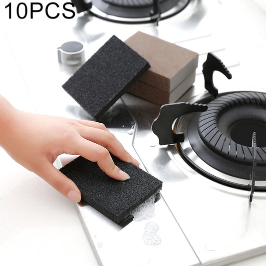 10 PCS Kitchen Emery Clean Rub Pot Rust Focal Stains Sponge Removing Tool, Stains Sponge