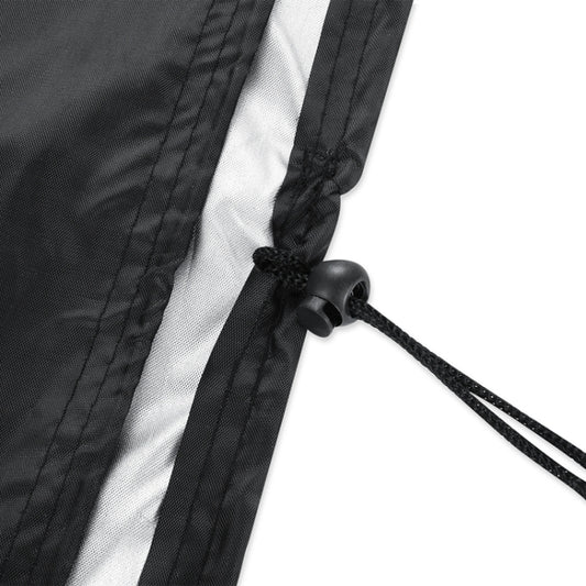 Anti-UV Waterproof Dust-proof 210D Oxford Cloth Folding Table Chairs Protective Cover Outdoor Furniture Set Cover, Size: 213*132*74cm(Black), Size: 213*132*74cm