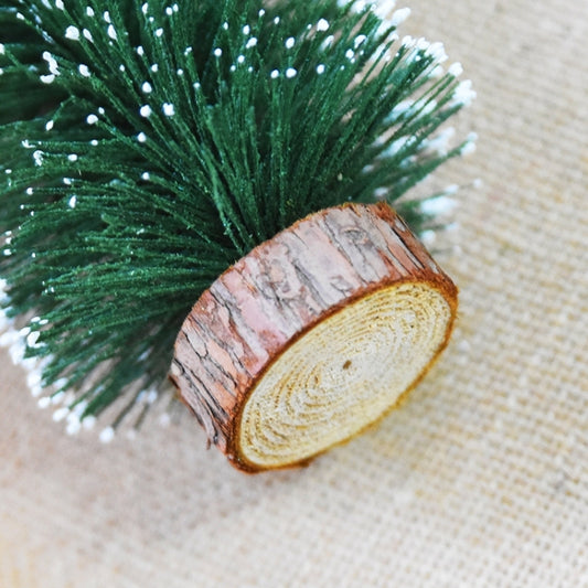 15cm Christmas Decoration Desktop Artificial Christmas Tree, 15 x 7cm