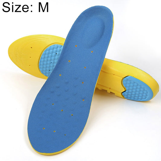 1 Pair Stretch Breathable Absorbent Deodorant Sports Tourism And Leisure Comfort Cushioning Insole, Size: M(38-40Yards), Size: M(38-40Yards) blue, Size: M(38-40Yards) gray