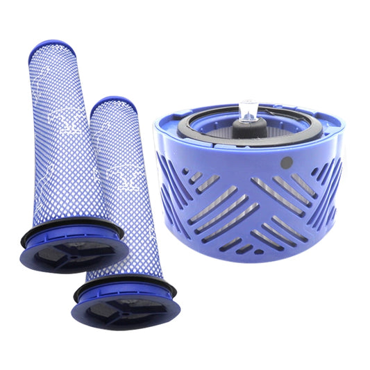XD956 3 in 1 Rear Filter Core + 2 x Pre-filter for Dyson V6 Vacuum Cleaner Accessories, XD956