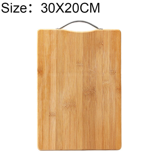 Kitchen Rectangular Bamboo Chopping Block Thickening Cutting Board, Size: 30cm x 20cm, Size: 30cm x 20cm