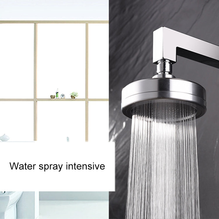 Removable and Washable 304 Stainless Steel Round Pressurized Top Spray Shower Head, Size: 118mm, Pattern D