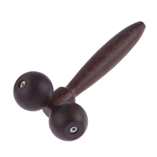 Wenge Solid Wood Manual Roller Massager