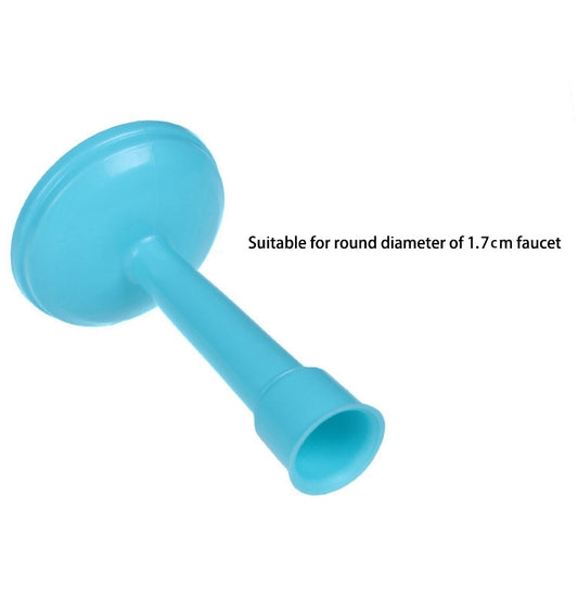 2 PCS Faucet Splash Water-saving Shower Bath Adjustable Valve Filter Water Saving Devices, Small Size: 6.5 x 10.5cm, Suitable for 17mm Diameter Round Faucets