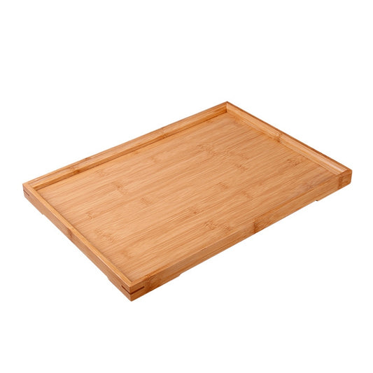 Bamboo Right Angle Tea Tray Tea Table, Size: 37x26cm, Size: 37x26cm