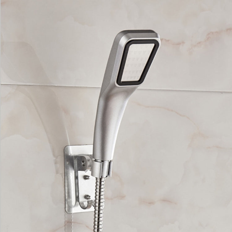 Space Aluminium Showerhead Holder Traceless Adjustable Bath Shower Bracket, Shower Bracket