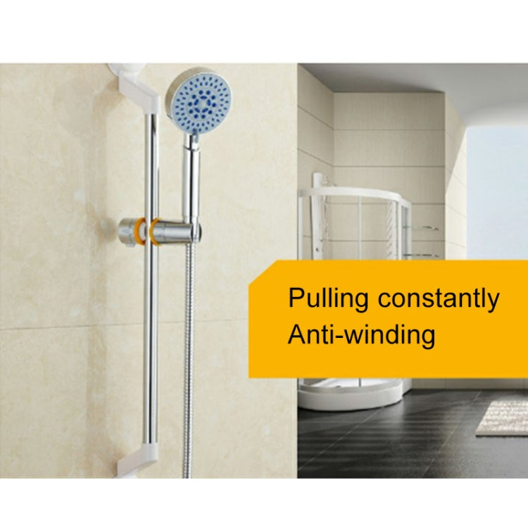 1.5m Flexible Stainless Steel Showerhead Hose Pipe Copper Core Interface Anti Burst Bath Water Pipe, 1.5m (Copper Core Interface)