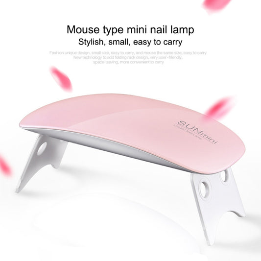 SUN mini 2 6W UV + LED USB Nail Lamp Fingernail Gel Curing Dryer