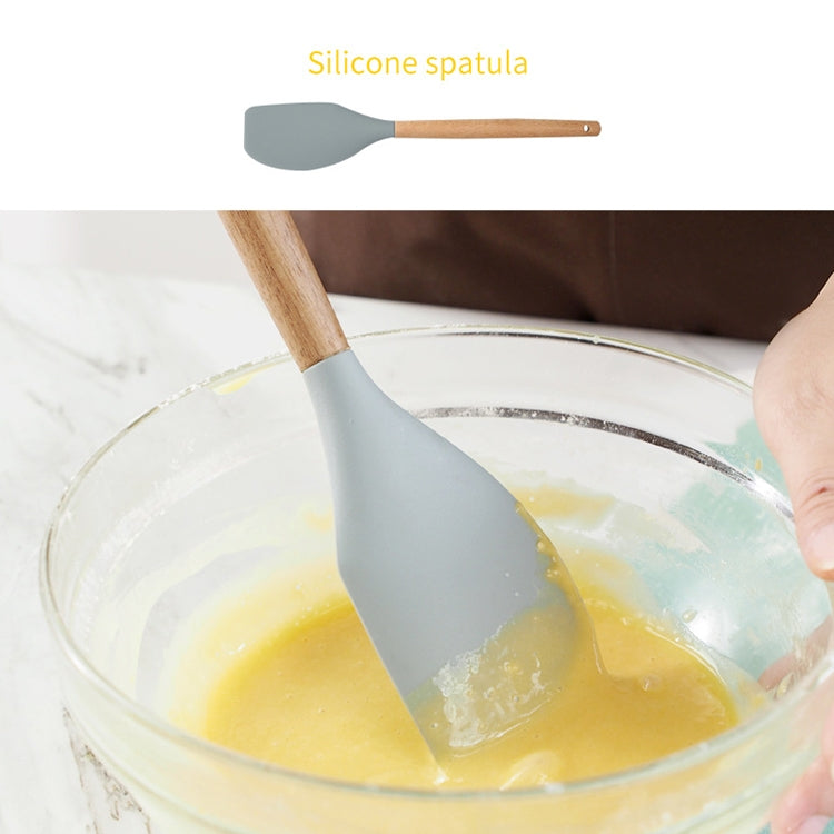 Kitchen Silicone Cream Cake Spatula Mixing Scraper Brush Butter Mixer Brushes Baking Tool, Spatula