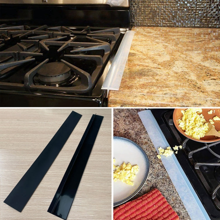 Kitchen stove sealing strips, black adhesive tape strips for gap sealing