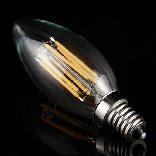 6 LEDs 450 LM Retro Energy Saving Light for Halls, AC 220V, Apiciform E14 6W 220V White Light, Apiciform E14 6W 220V Warm White